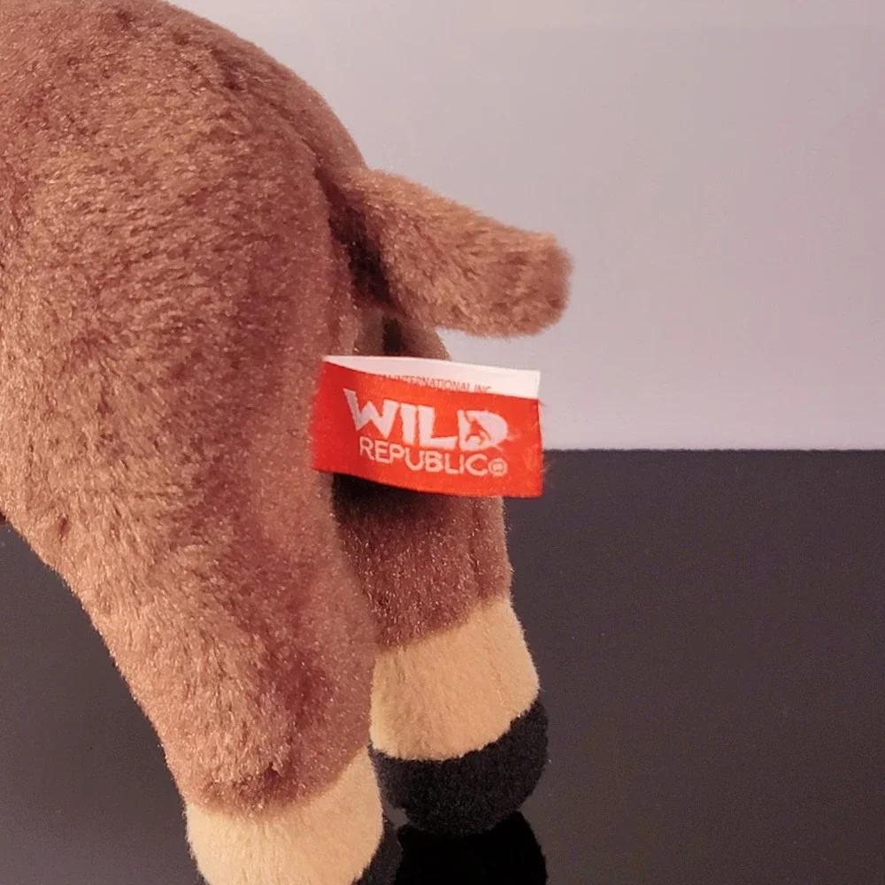 Realistic Moose‎ Plush Cuddlekins Stuffed Animal Brown 10 Inch by Wild Republic